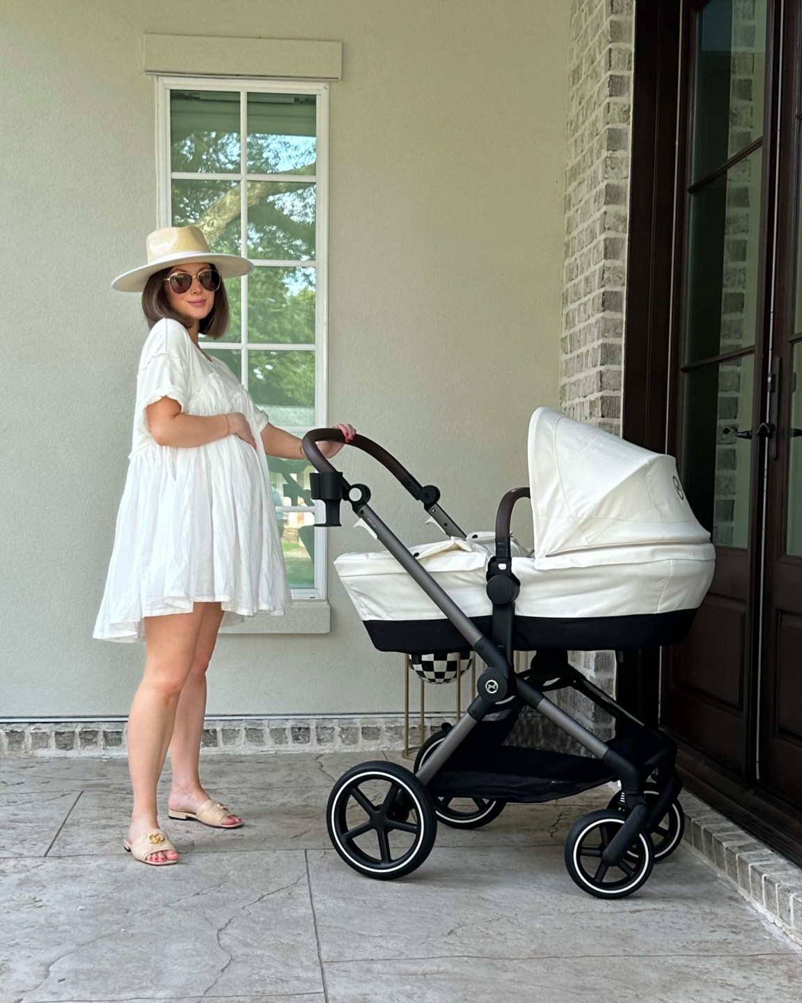 nordstrom anniversary sale 
brixton straw hat 
free people dress (25% off!)
cybex stroller 

#LTKBump #LTKxNSale #LTKBaby
