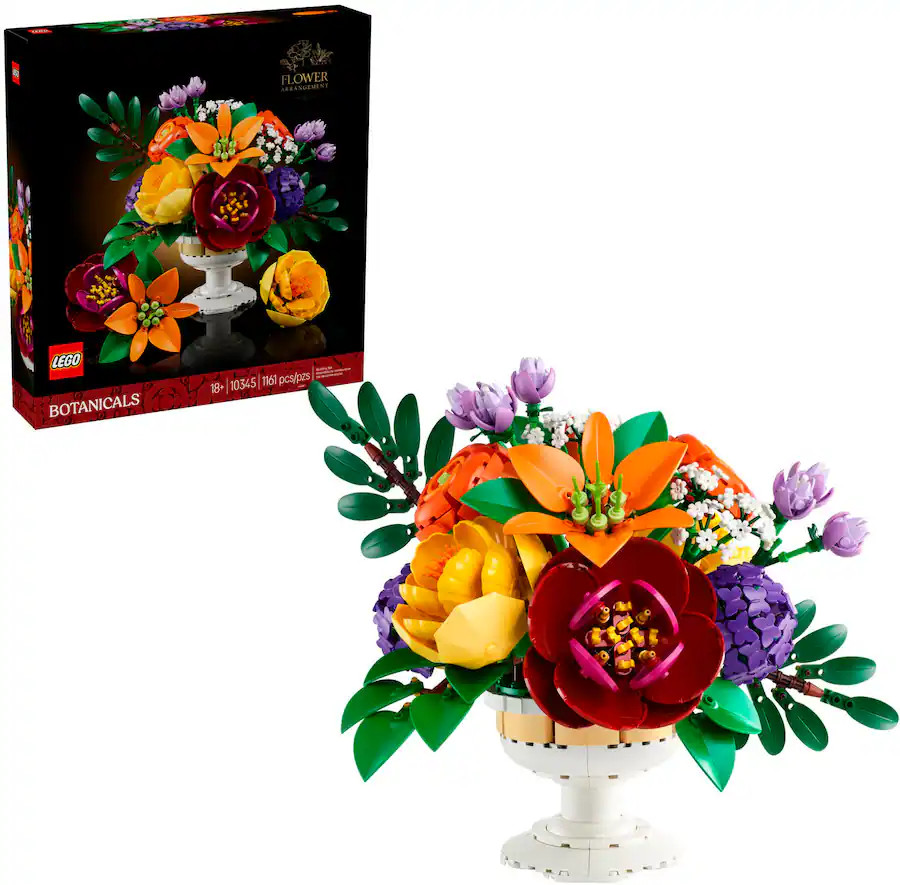 LEGO - Botanicals Flower Arrangement - Ages 18+ 10345 | Best Buy U.S.