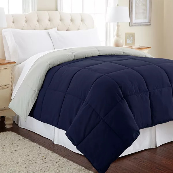 The Big One\u00ae Plush Down-Alternative Reversible Comforter | Kohl's