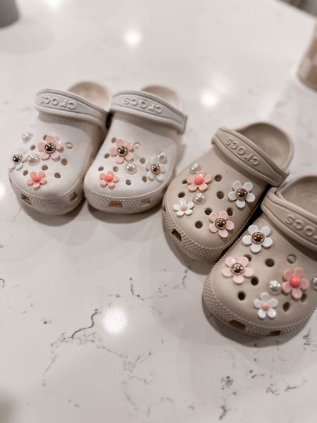 Croc SZN, but make it cute! 🌸🐊 

#LTKfindsunder50 #LTKbaby #LTKkids