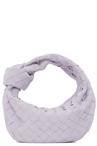 Bottega Veneta - Purple Mini Jodie Top Handle Bag | SSENSE