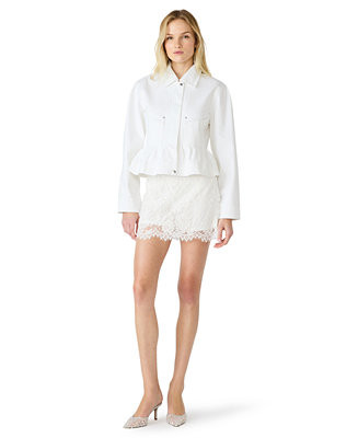 Women's Sloan Collared Zipper Jacket | Macy's