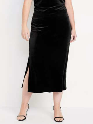 Velvet Maxi Skirt | Old Navy (US)