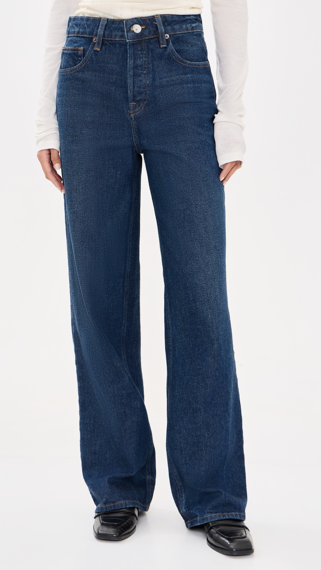 Good American Vintage Wide Jeans Indigo1329 16 | Shopbop