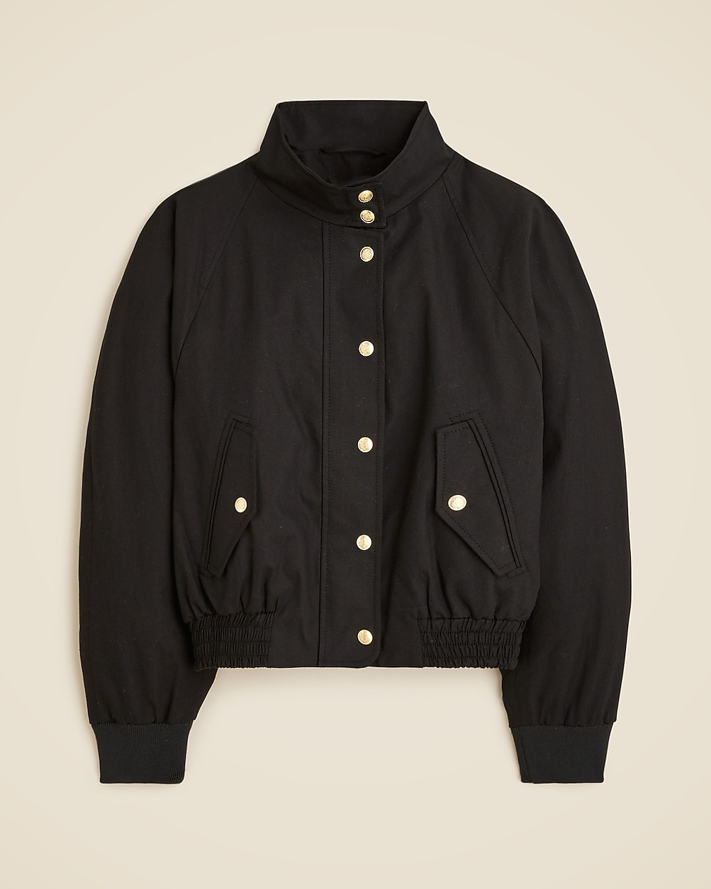 Cotton-blend flight jacket | J. Crew US