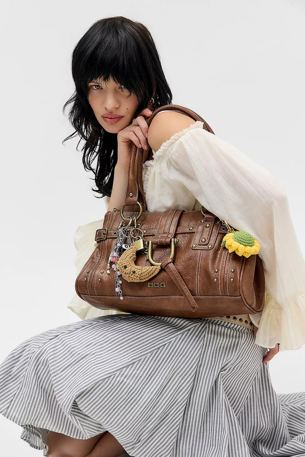 BDG Karlie Lock Shoulder Bag | Urban Outfitters UK