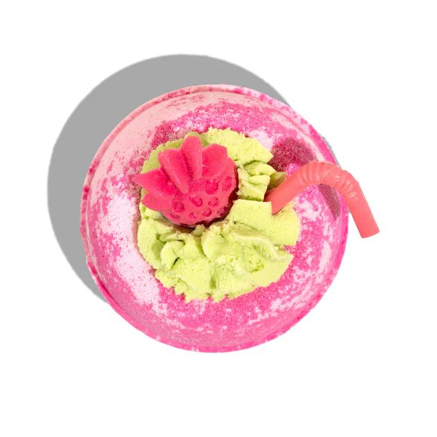 Strawberry Mojito Mocktail Bath Bomb | Nectar Bath Treats