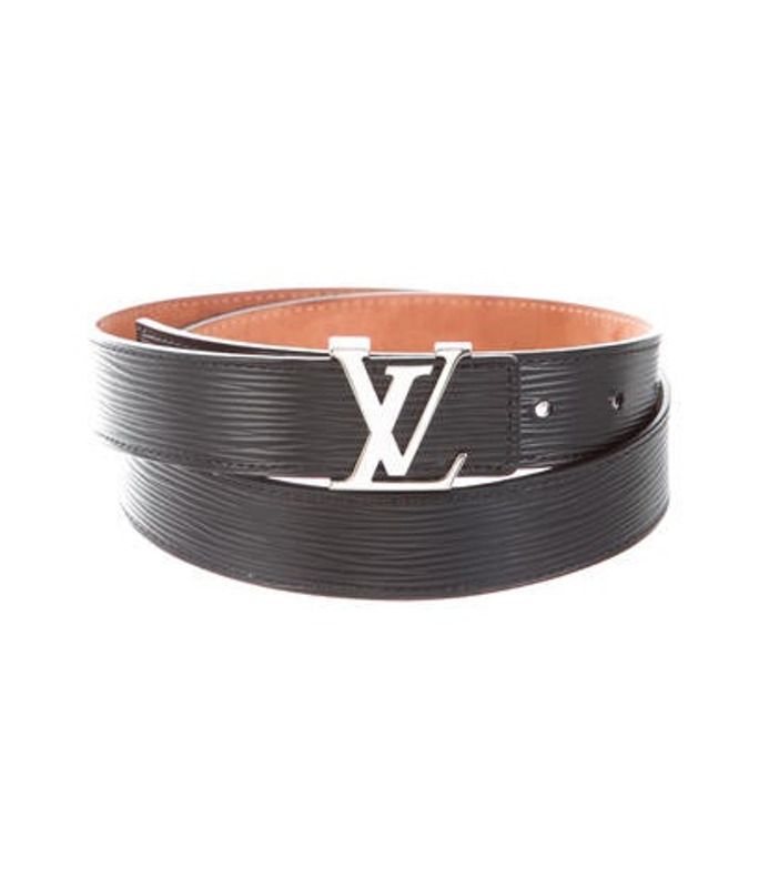 Louis Vuitton Epi Initiales 30Mm Belt Black Louis Vuitton Epi Initiales 30Mm Belt | The RealReal