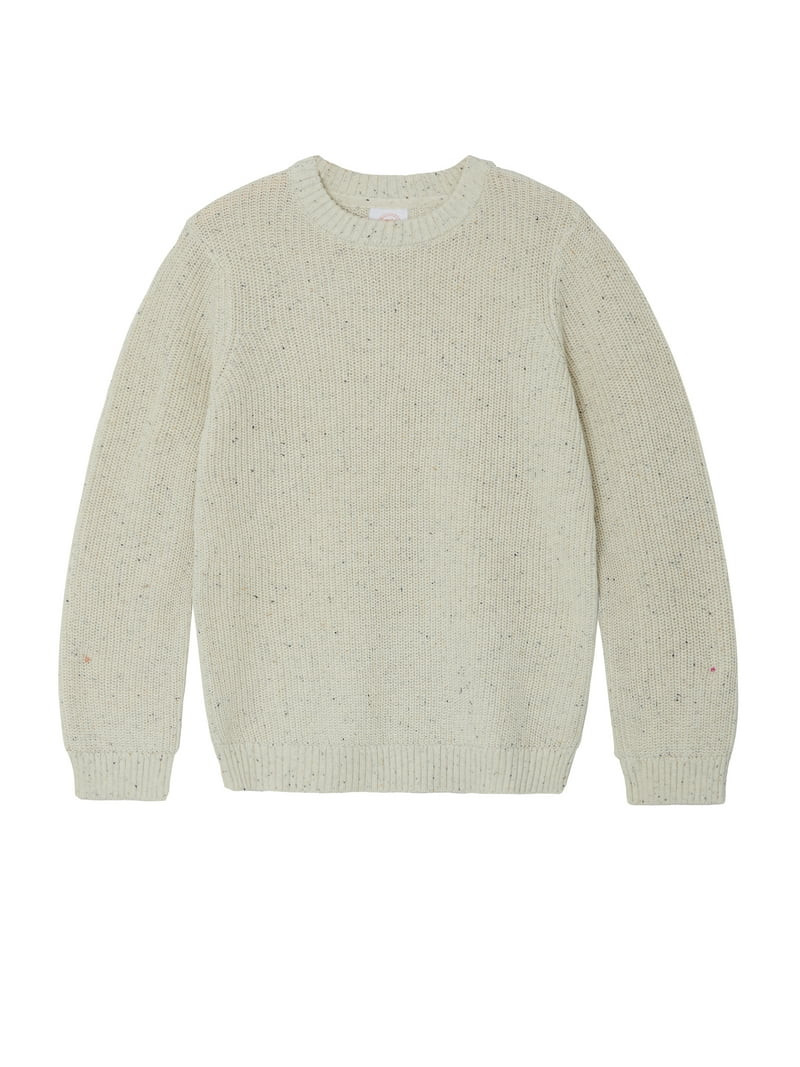 Wonder Nation Boys Confetti Sweater with Long Sleeves, Sizes 4-18 | Walmart (US)