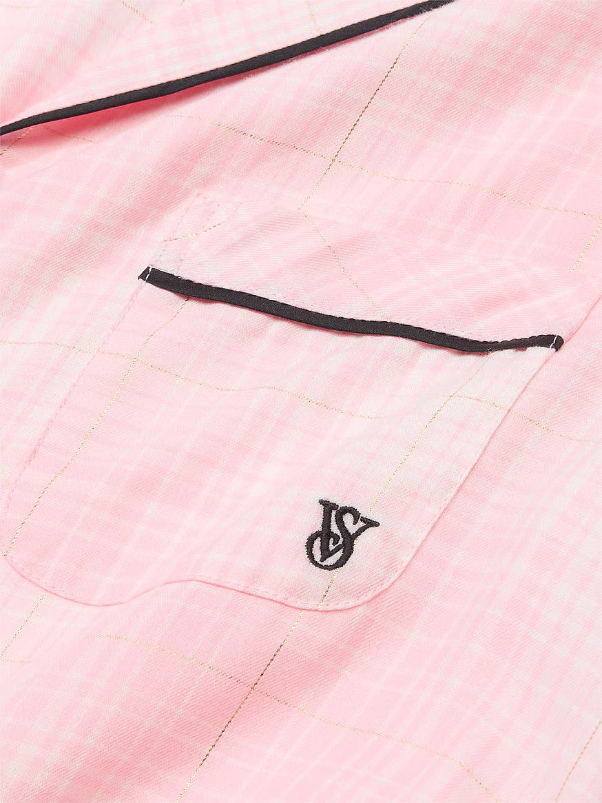 Flannel Short Pajama Set | Victoria's Secret (US / CA )