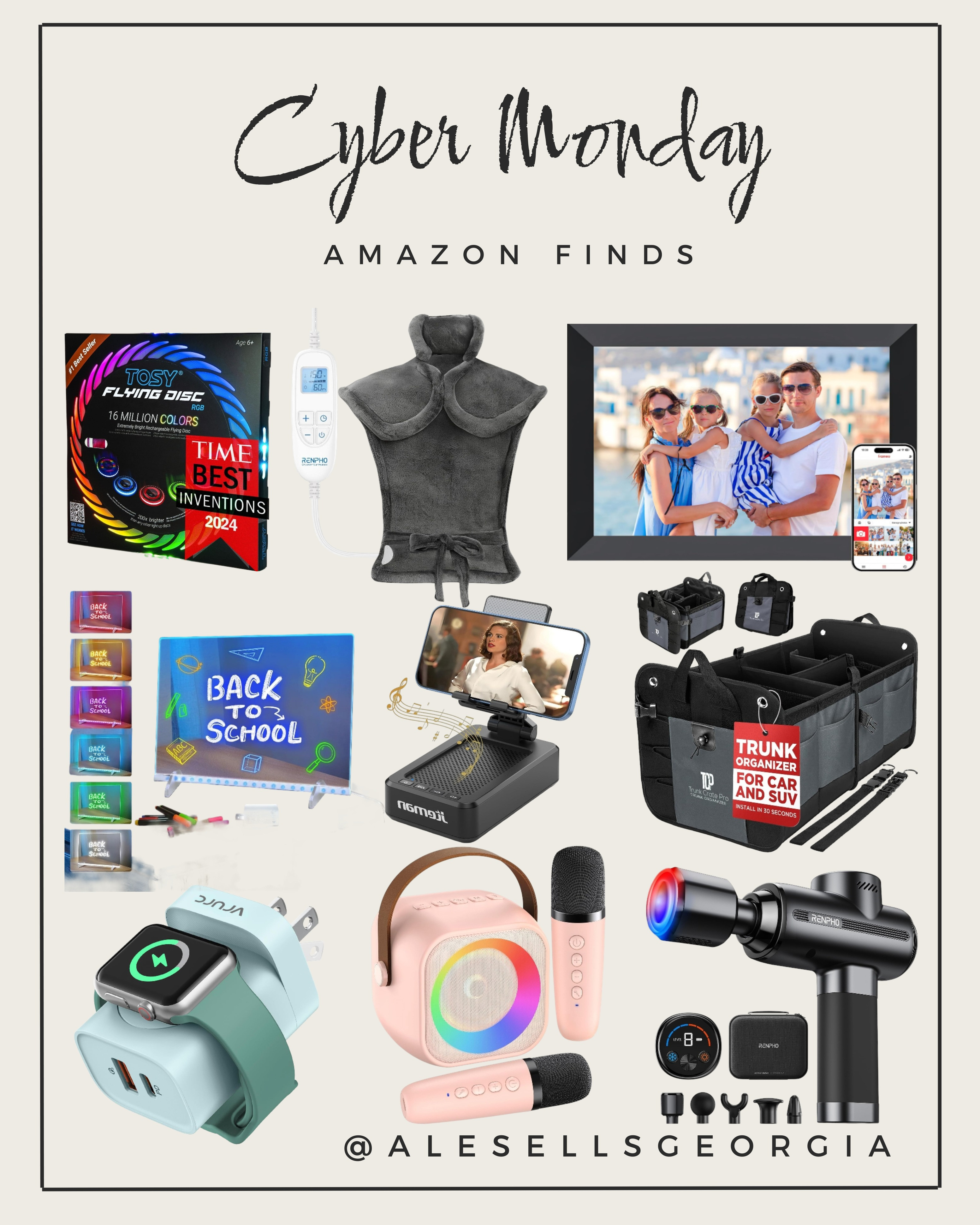 Huge savings on these must-have products! Shop AirPods Max, The Frame TV, Pink Stuff Cleaner, Sunglasses, Medicube Masks, and Power Scrubber. Also save on Bathroom Decor like sconces, shower curtains, and towel rings, plus Tech and Gifts like smart chargers, heating pads, massage guns, and car organizers.

#CyberMondayDeals #AmazonTech #HomeDecor 

 #LTKCyberWeek #LTKGiftGuide #LTKSaleAlert