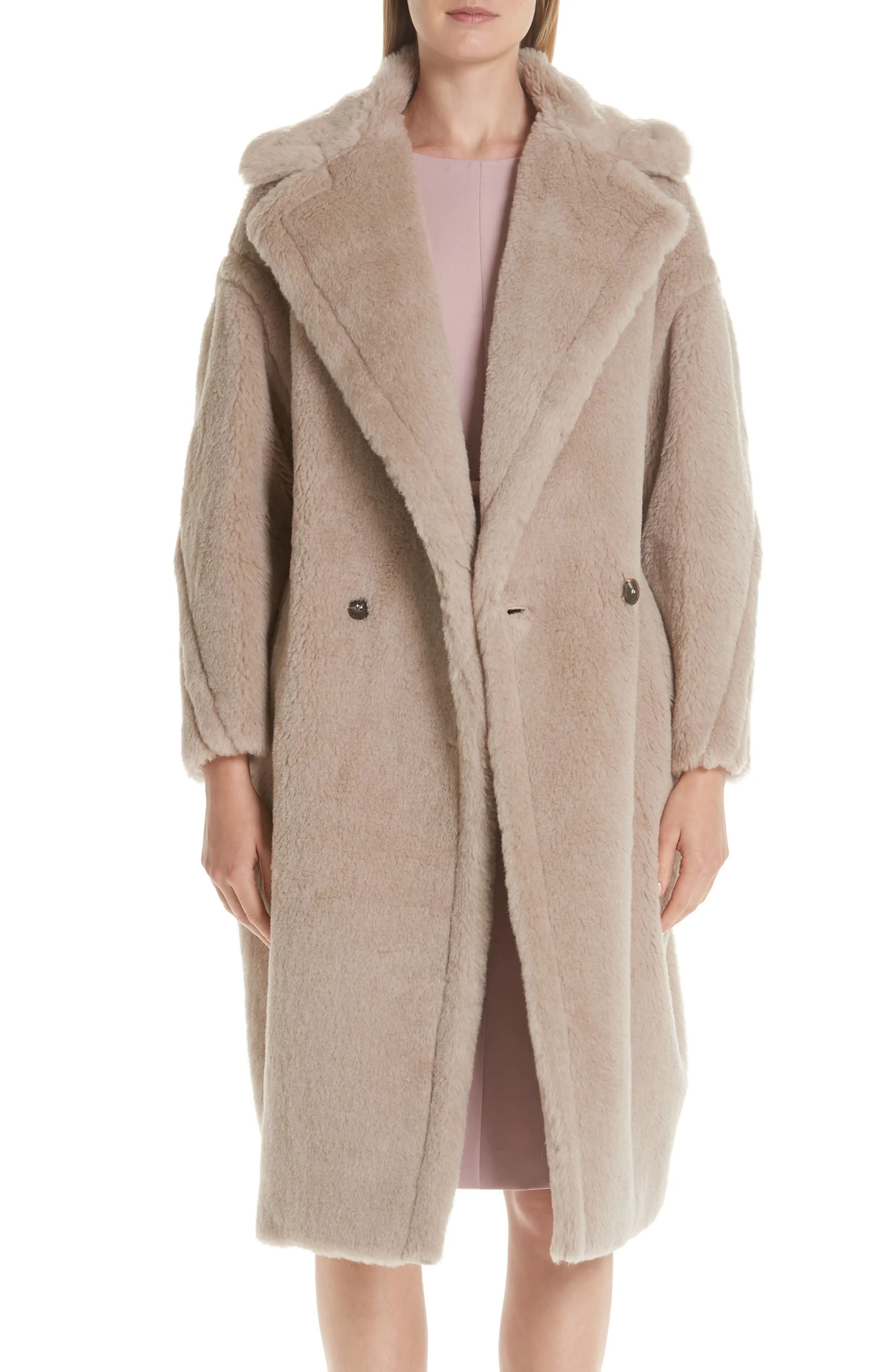 Women's Max Mara Ginnata Teddy Bear Icon Faux Fur Coat | Nordstrom