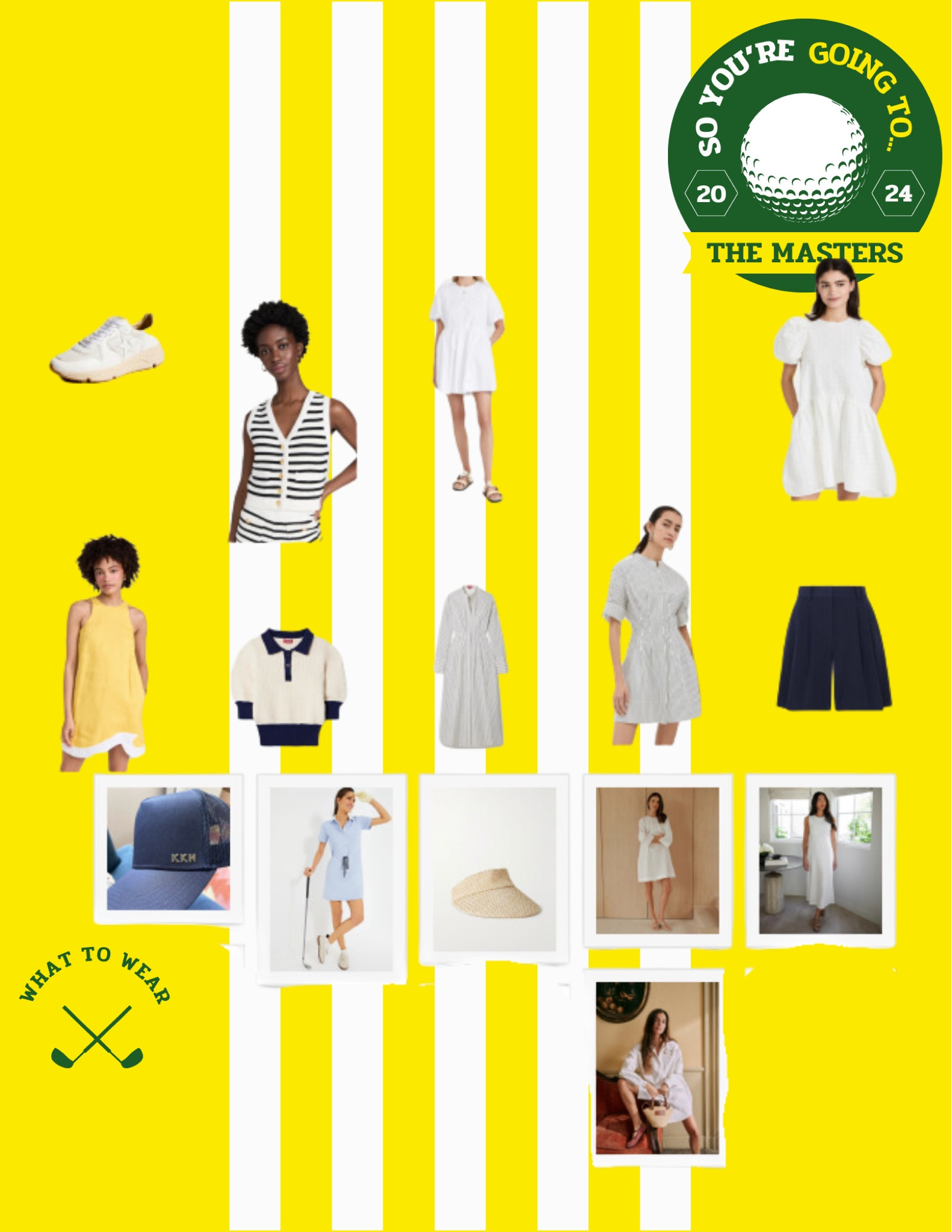 Masters Looks #themasters #golf

#LTKbeauty #LTKstyletip #LTKSeasonal