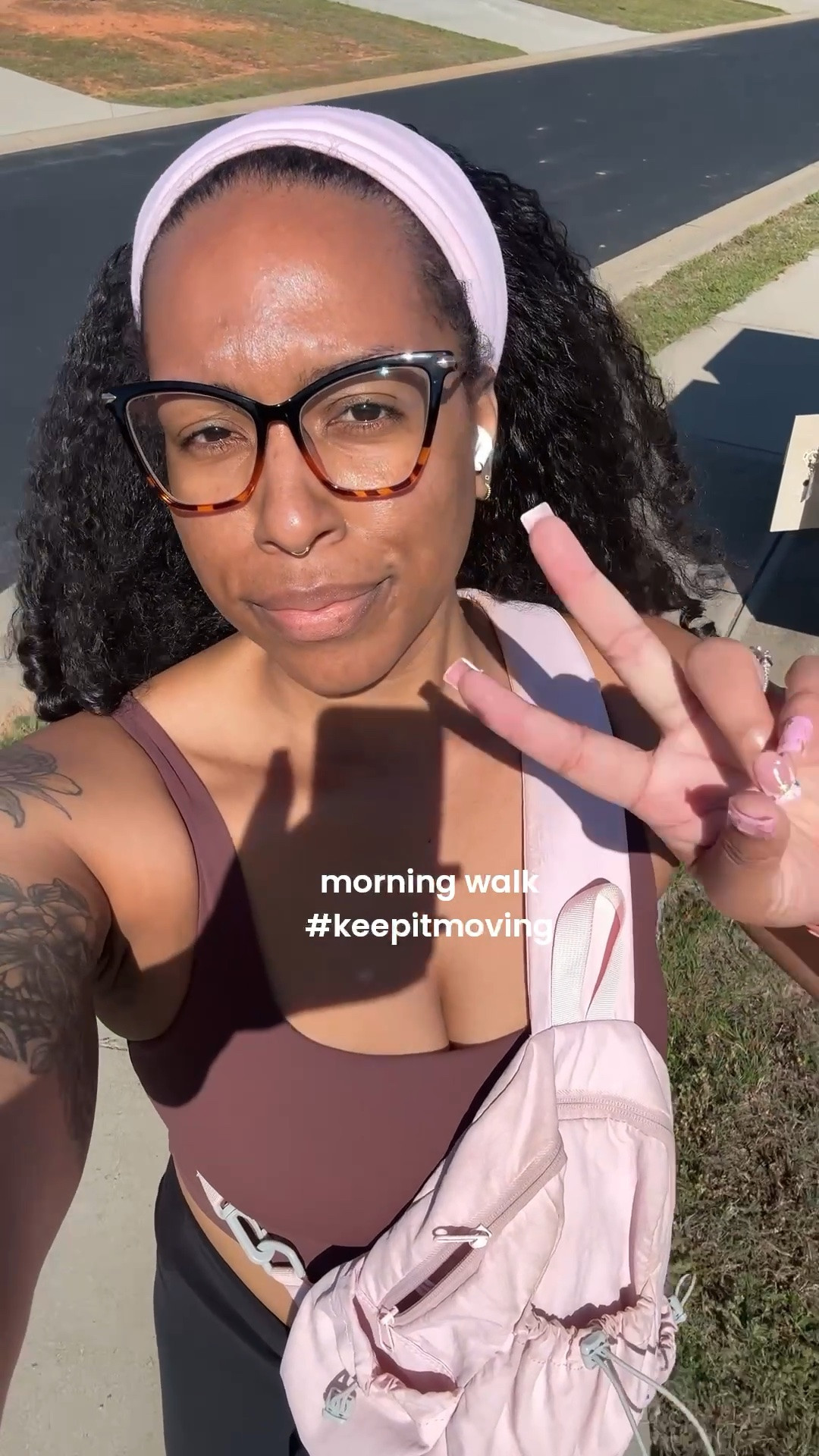morning walk ❤️#keepitmoving

#LTKmorningroutine #LTKTall #LTKActive