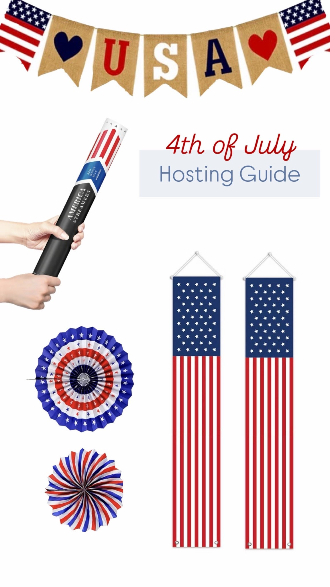 If you’re hosting 4th of July this year, we’ve got you covered! 💙🤍❤️

#LTKSeasonal #LTKOver40 #LTKdayinmylife
