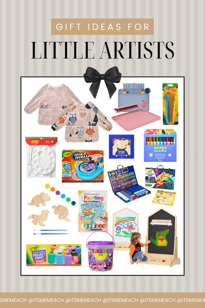 These art gift picks are perfect for kids who always have a crayon in hand or love making masterpieces. Paints, markers, easels, and more — everything they need to let their creativity shine all year long. 

 #LTKCyberWeek #LTKGiftGuide #LTKKids