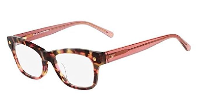 Eyeglasses Diane von Furstenberg DVF 5061 667 PINK TORTOISE | Amazon (US)