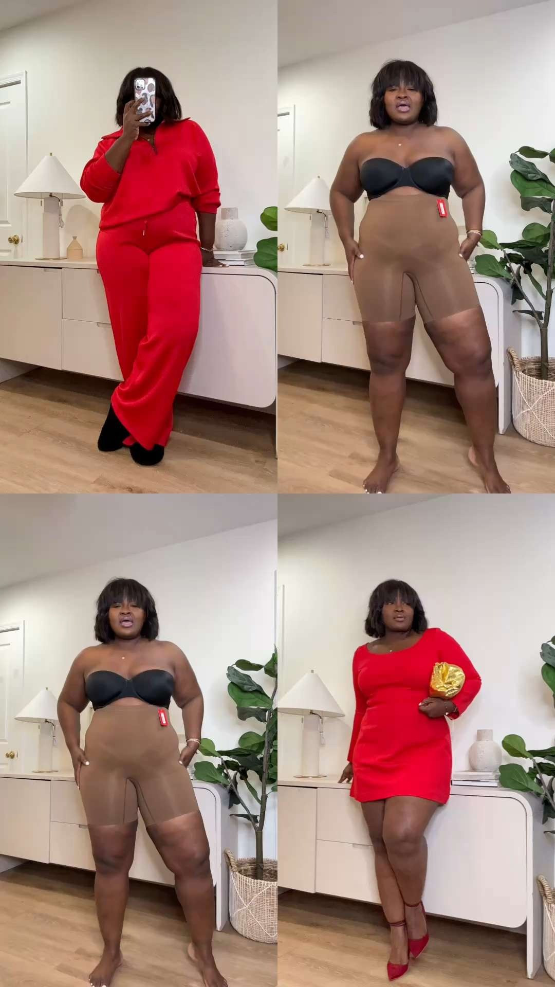 These three Spanx pieces are the reason my outfits look so smooth and put together. Comfortable, flattering, and truly wearable. #SpanxMustHaves #ShapewearEssentials #MatchingSetLook #FlatteringDressStyle #LTKFinds #ComfortMeetsChic #EverydayStyle #SnatchedConfidence #LTKStyle #ClosetEssentials 

 #LTKHoliday #LTKootd #LTKMidsize