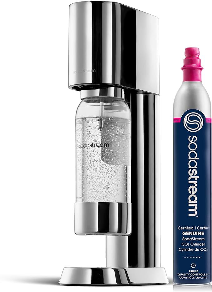 SodaStream Enso Sparkling Water Maker Bundle, 60L CO2 Canister, BPA Free Carbonating Bottle | Amazon (US)