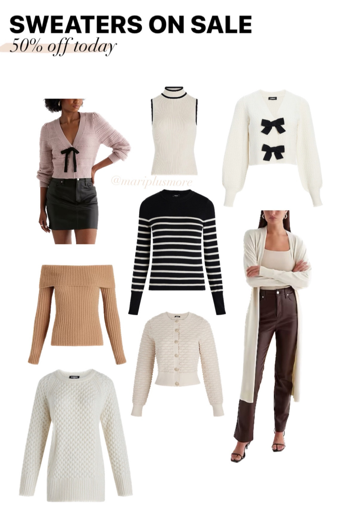 Fall sweater sale at express 50% off

#LTKsalealert #LTKSeasonal #LTKfindsunder50