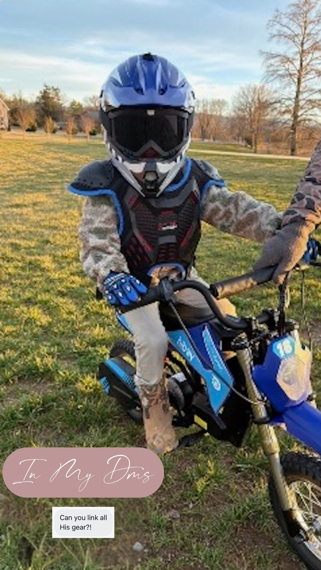 In my dms right now! Casens dirt bike gear! Perfect if you have a birthday coming up!  

 #LTKSeasonal #LTKKids