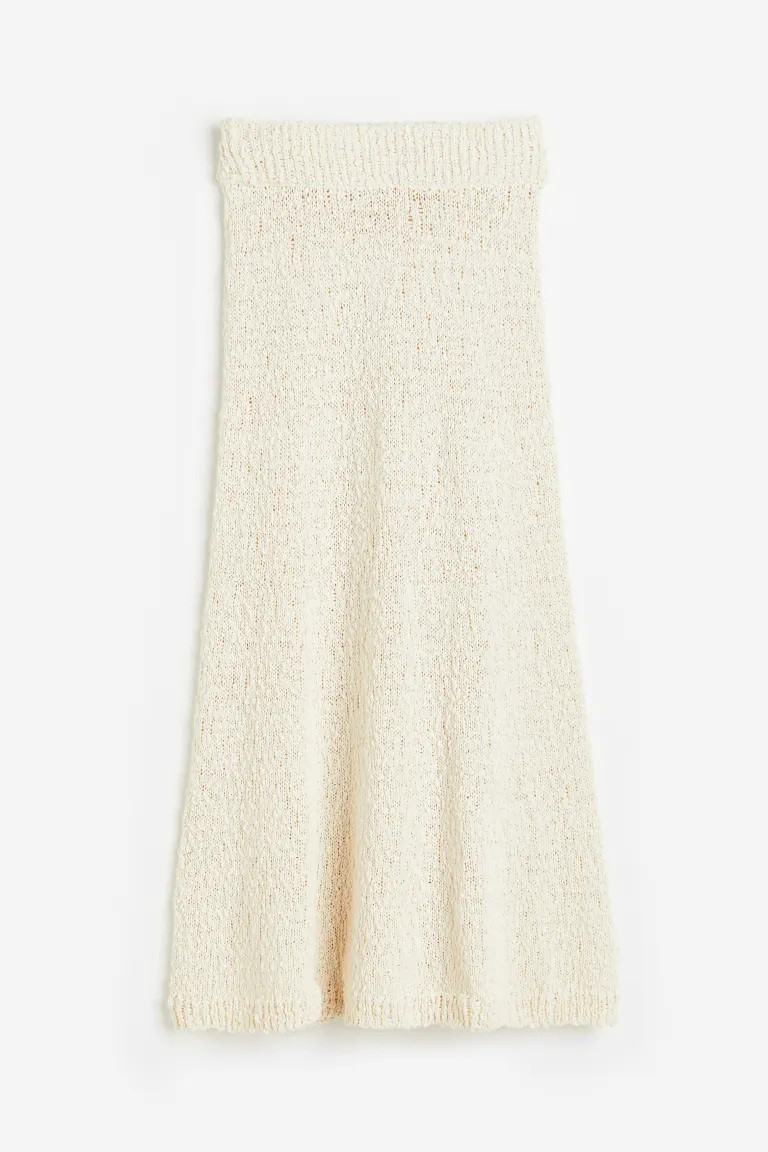Ausgestellter Rock in Strukturstrick | H&M (DE, AT, CH, NL, FI)