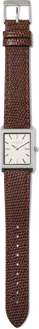 Virgil Leather Strap Watch, 26mm | Nordstrom