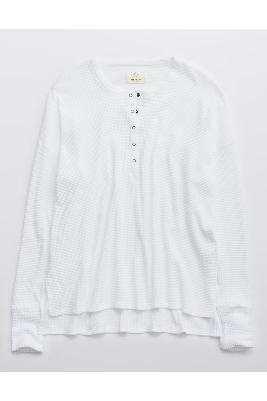 OFFLINE By Aerie Wow! Waffle Henley T-Shirt | Aerie