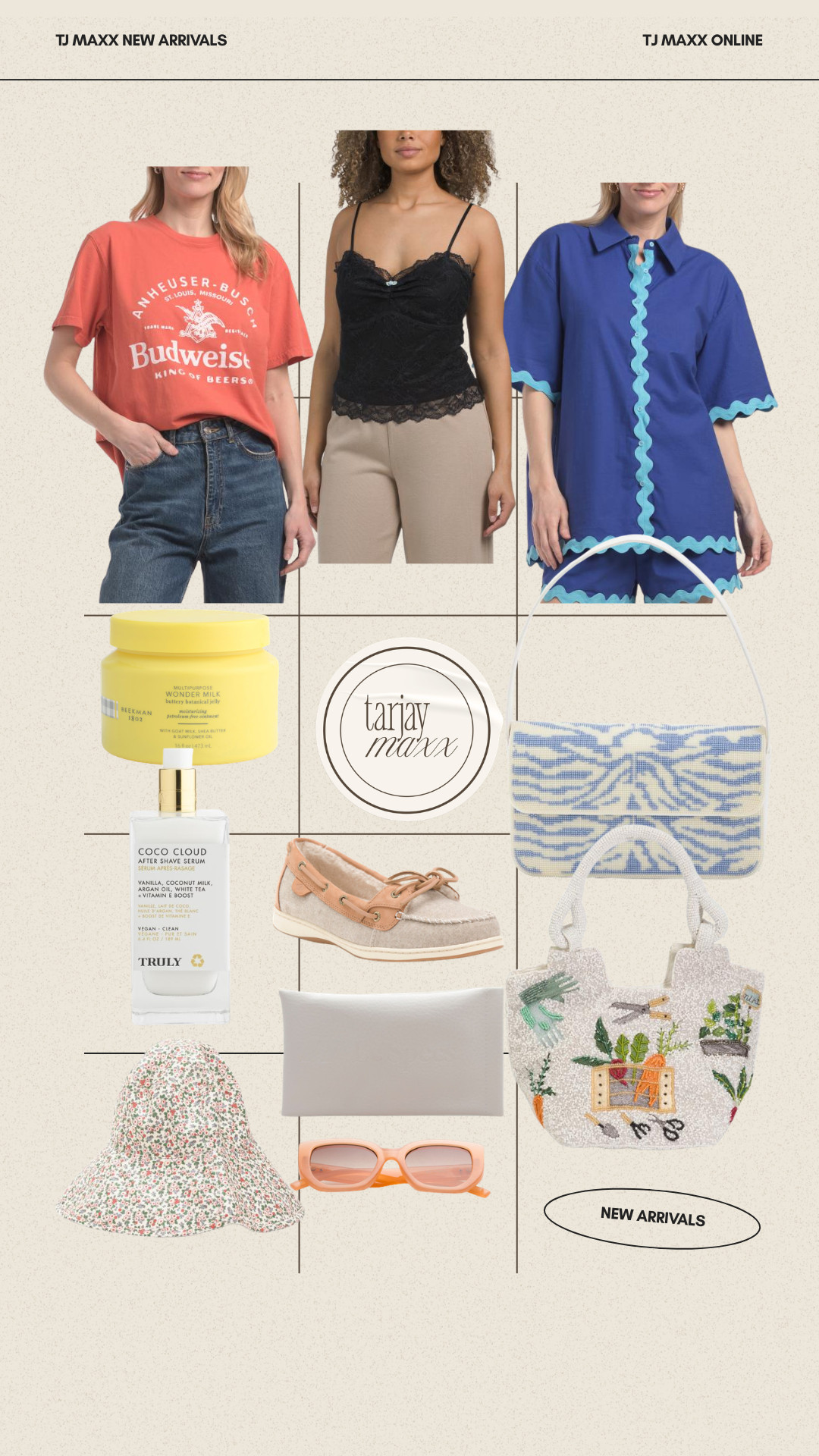 New TJ Maxx finds just dropped online! Sharing some of the best new clothing, accessories, beauty and home arrivals to shop before they’re gone.
wedding guest dress summer, summer outfits over 40, country concert outfits, summer dresses, teacher outfits, back to school outfits, date night outfits, vacation outfits beach, business casual workwear, concert outfit ideas 

 #LTKootd #LTKHome #LTKBeauty