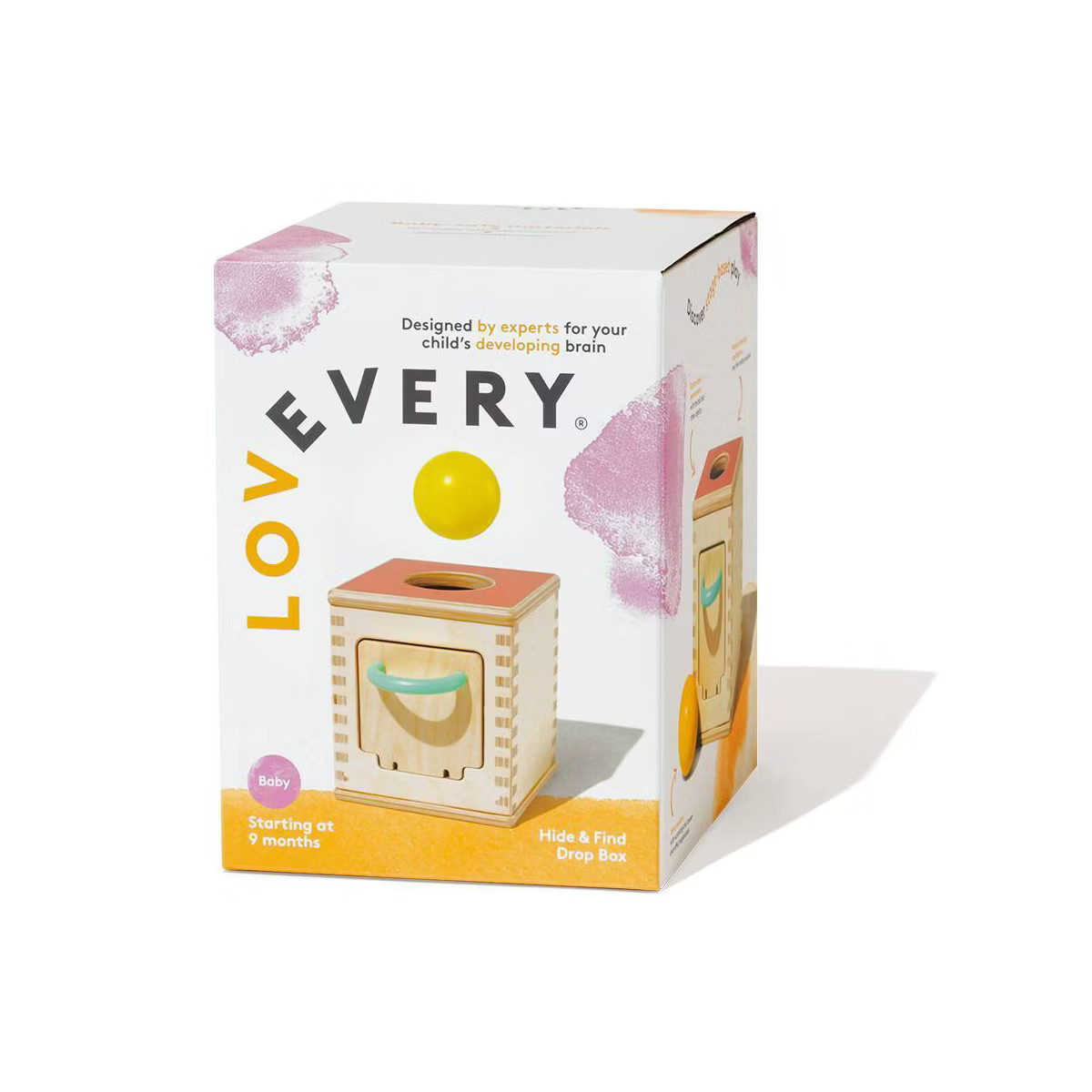 Lovevery Hide & Find Drop Box Baby Toy | Target