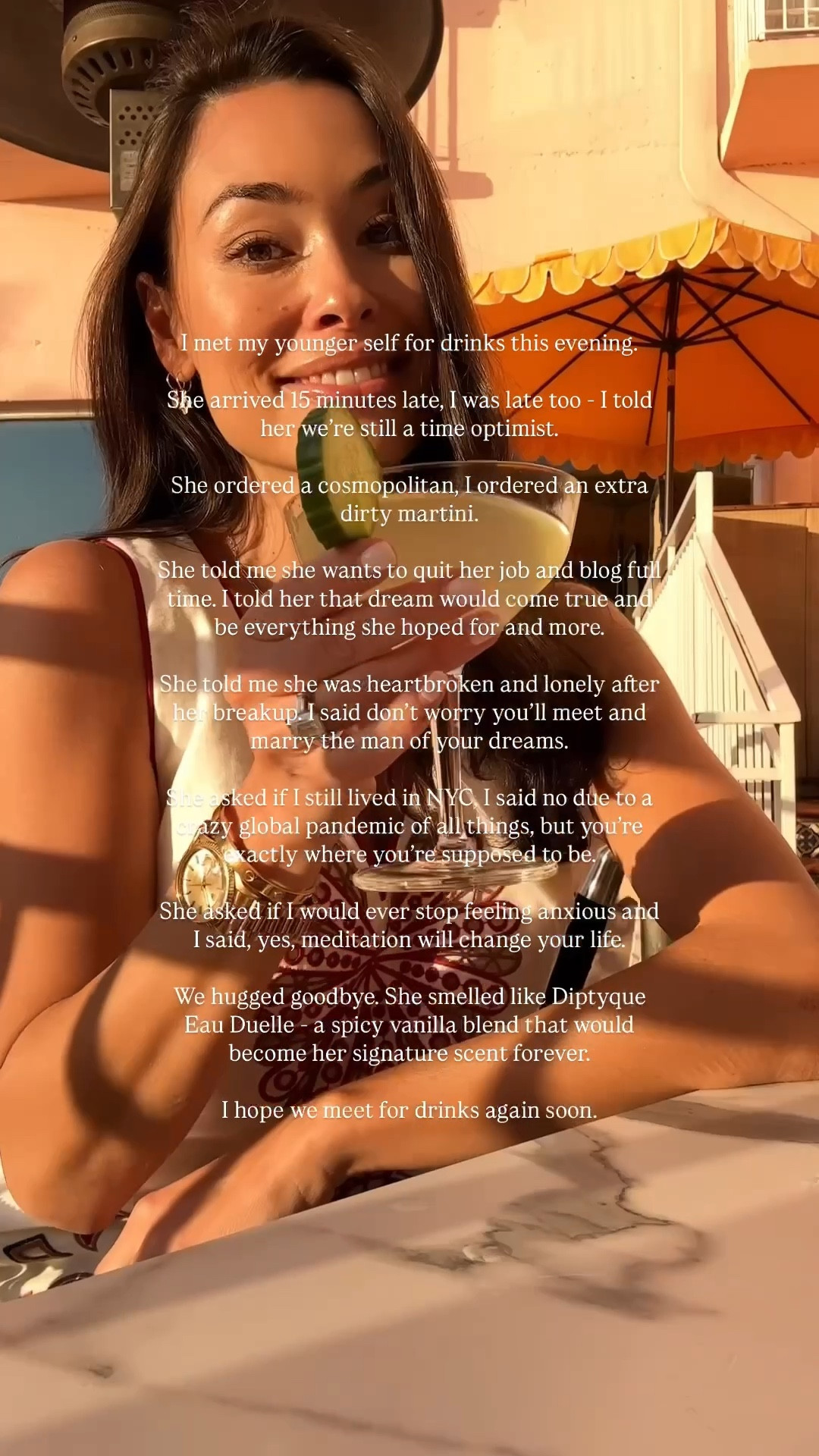 Kat Jamieson, DIML, day in my life, younger self video, spring fashion, gold watch, La Jolla. 

#LTKSeasonal #LTKWatchNow #LTKBeauty