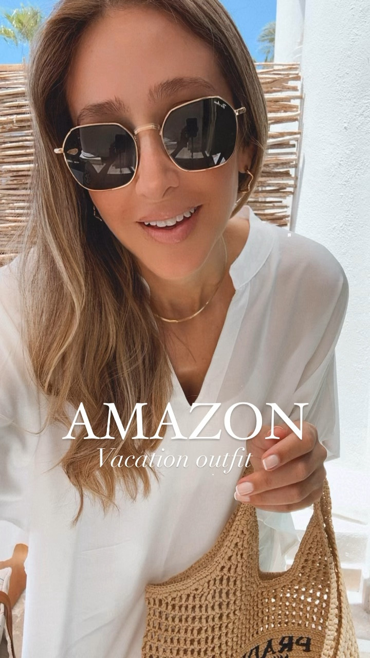 Gorgeous Amazon cover up! The fabric is amazing!! Feels like a very expensive fabric but it’s not!! 
Runs tts 


#LTKswim #LTKover40 #LTKtravel