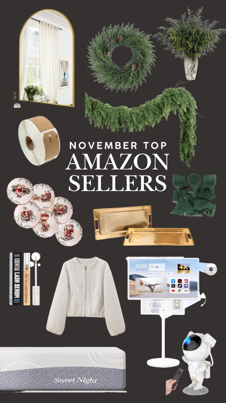 November top Amazon Sellers! Home decor, seasonal decor, and winter fashion. 

#LTKHome #LTKSaleAlert #LTKSeasonal