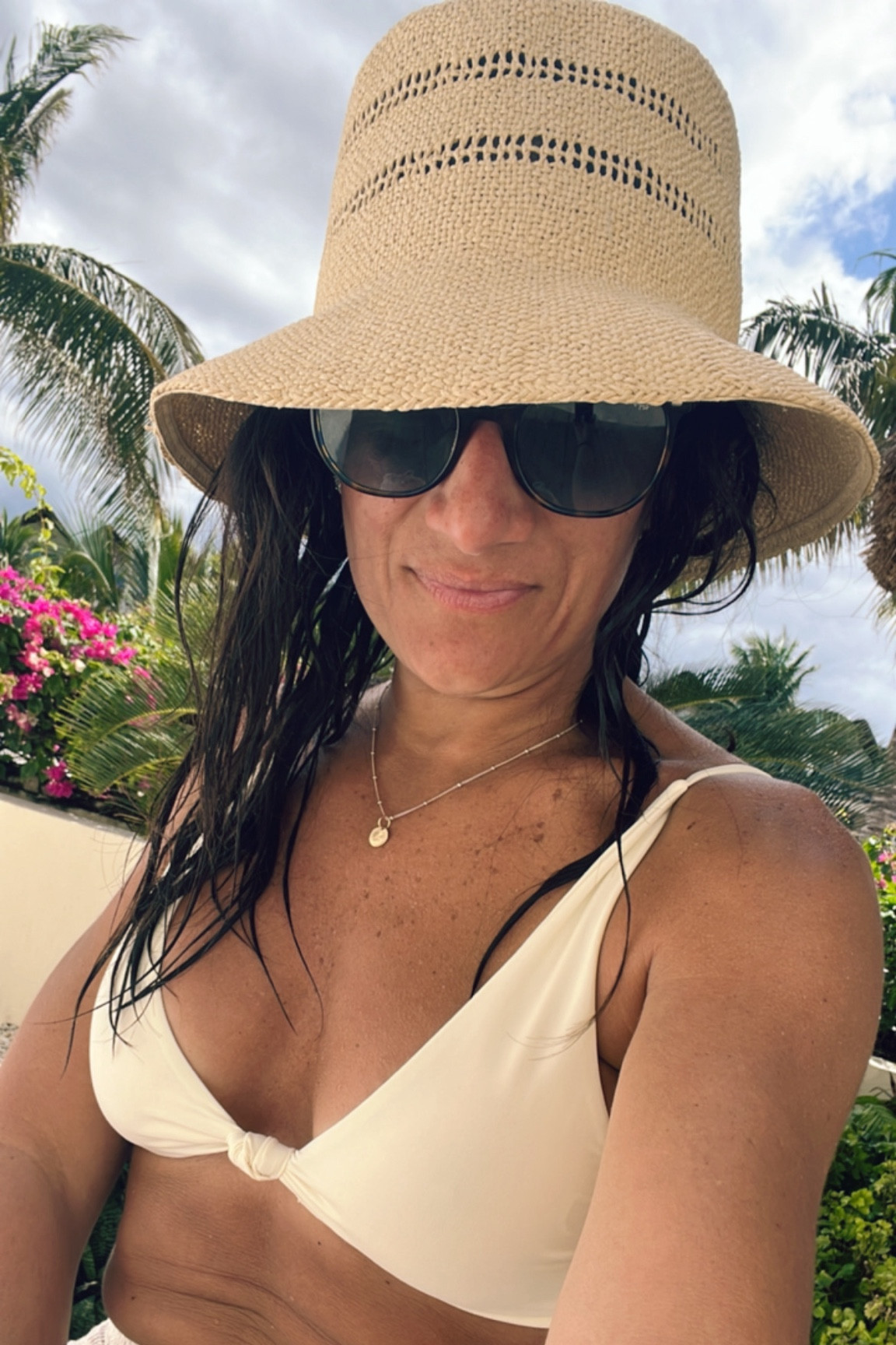 $20 straw bucket hat has been another MVP this trip!! 

#targetstyle #buckethat #springbreak #resortwear #vacationoutfit

#LTKover40 #LTKswim #LTKtravel