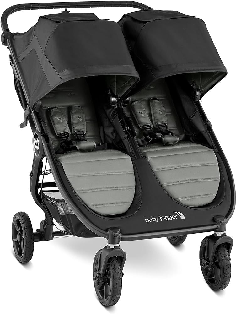 Baby Jogger City Mini GT2 All-Terrain Double Stroller, Slate , 41.1 x 30.5 x 43.1 Inch (Pack of 1... | Amazon (US)