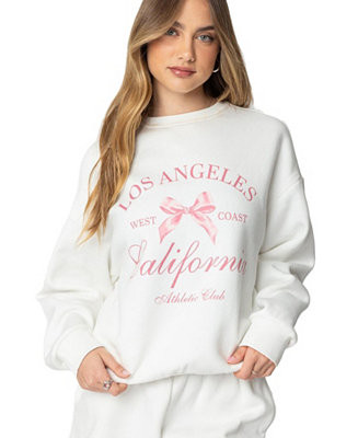 Women's Cali Bow Sweatshirt | Macy's