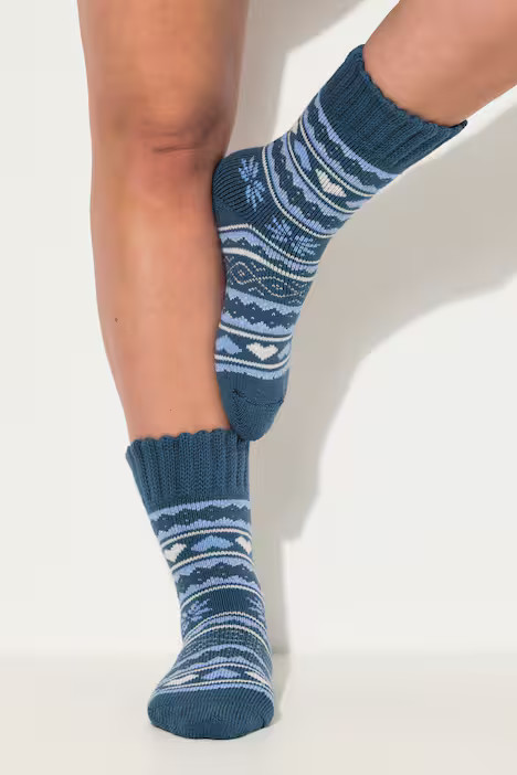 Alpine Striped Socks | Ulla Popken - US