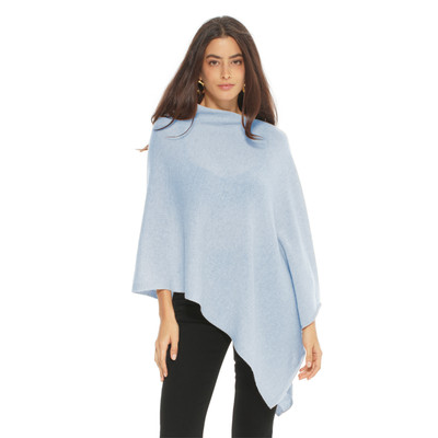 Monticelli Cashmere Essential Pure Cashmere Poncho in Brown at Nordstrom | Nordstrom