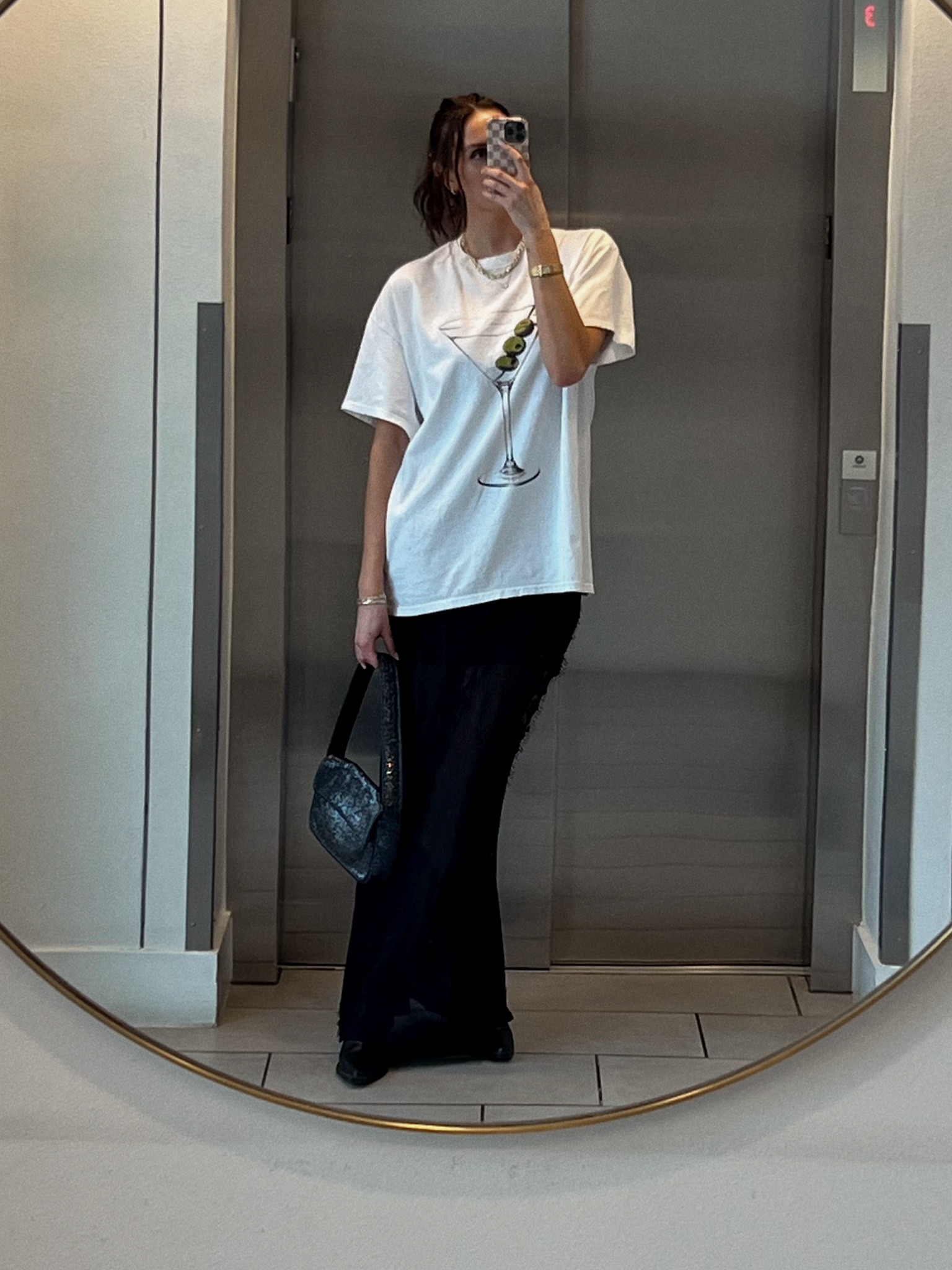 Girls night outfit with Martini shirt! 

#LTKstyletip #LTKshoecrush #LTKsalealert