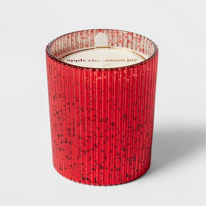 Mercury Jar Candle Apple Joy Cinnamon Red - Threshold™ | Target