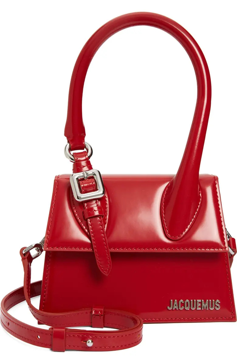 Le Chiquito Moyen Buckle Leather Top Handle Bag | Nordstrom