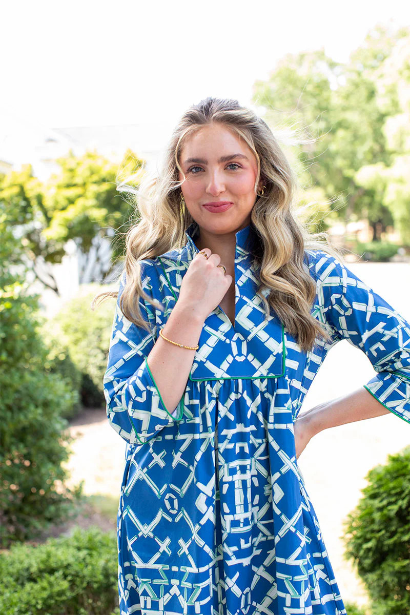 Country Blue Trellis\u00a9 Pippa Long | House Of MBR