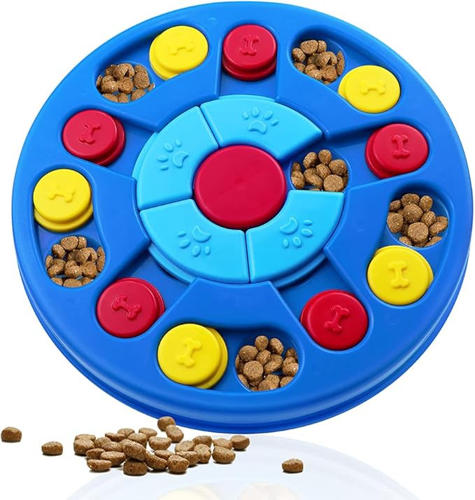 Dog Puzzle Toys Interactive Toy for Puppy IQ Stimulation &Treat Training Games Treat Dispenser fo... | Amazon (US)