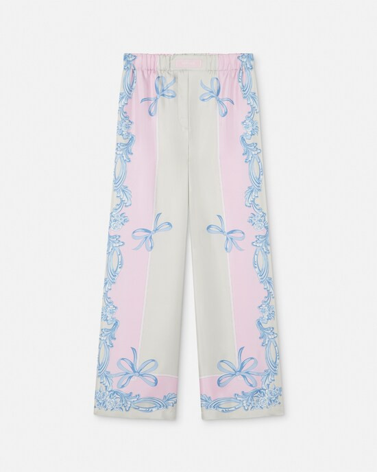 Cameo Silk Pants | Versace (US)