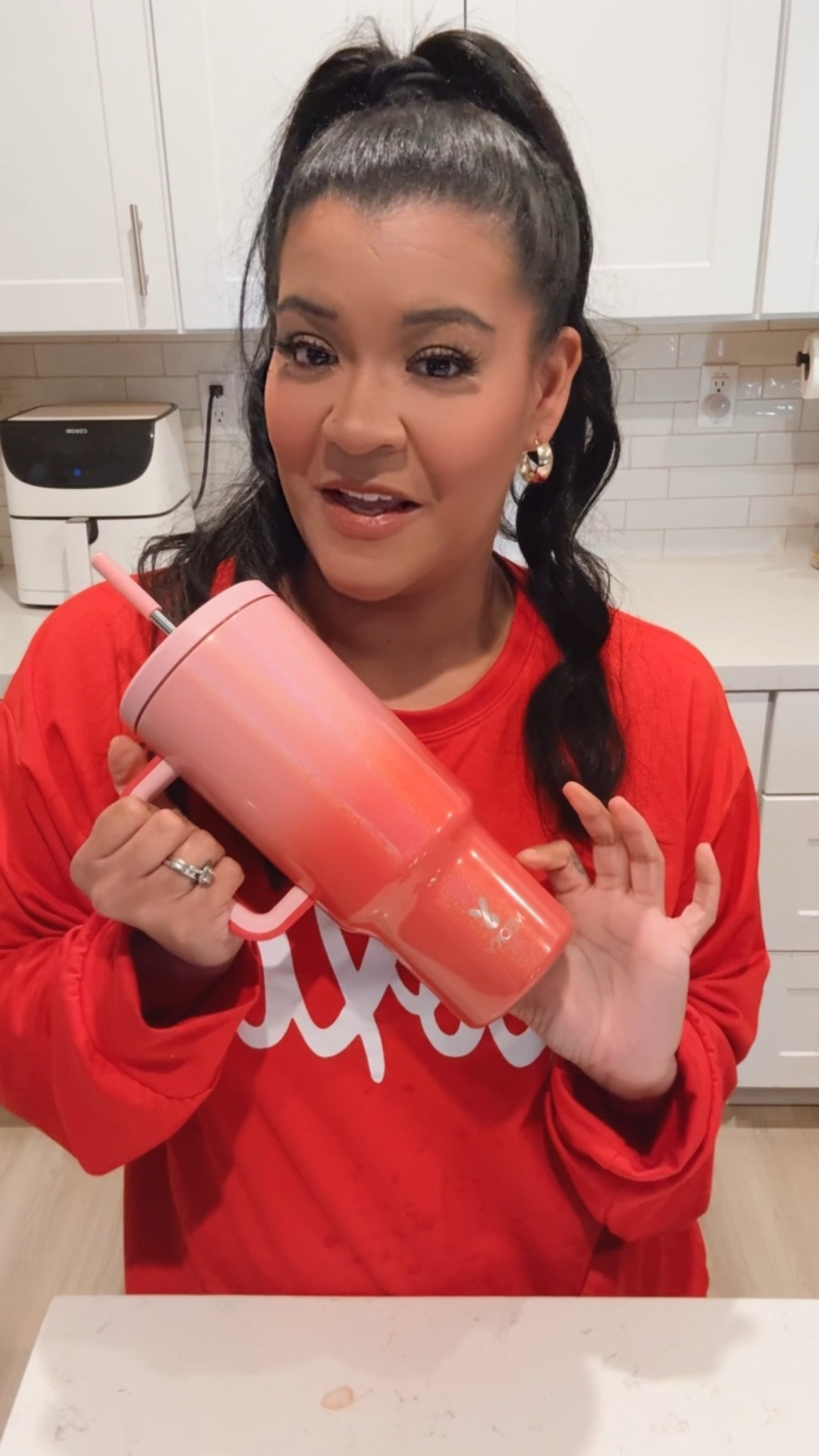 This 40 oz spill proof tumbler is perfect for Valentine’s Day 
#gift #velentinesday #tumbler 

#LTKfitness #LTKVideo #LTKGiftGuide