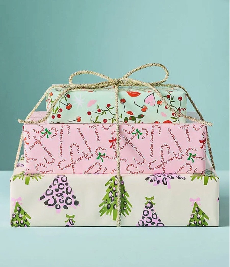 Anthropologie Assorted Holiday Wrapping Paper Set of 3

#LTKGiftGuide #LTKSeasonal #LTKHoliday