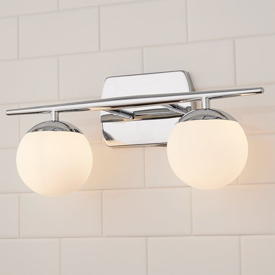 Linear Globe Bath Light - 2 Light | Shades of Light