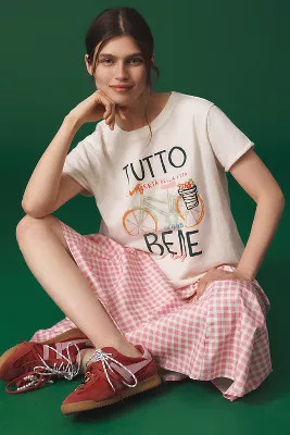 Jordan Nickson Tutto Bene Graphic Tee | Anthropologie (US)