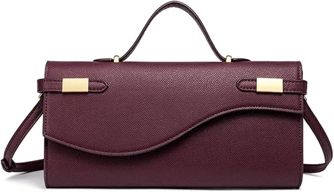 Clutch Purses for Women PU Leather Clutch with Removable Shoulder Strap Evening Handbag for Women... | Amazon (US)