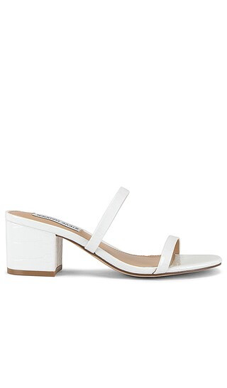 Issy Sandal in White Crocco | Revolve Clothing (Global)